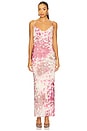 view 1 of 3 x REVOLVE Skin Maxi Dress in Pink Reptile