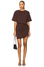 view 2 of 3 Lola Mini Dress in Chocolate