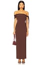 view 1 of 4 Jaymes Maxi Dress in Chocolate