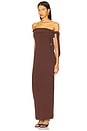 view 3 of 4 Jaymes Maxi Dress in Chocolate