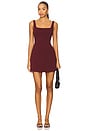 view 1 of 3 Olive Mini Dress in Cabernet