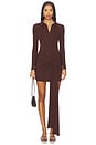 view 1 of 3 Rachel Mini Dress in Chocolate