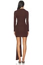 view 3 of 3 Rachel Mini Dress in Chocolate