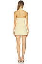 view 3 of 3 Lyns Halterneck Dress in Butter