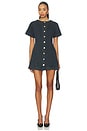 view 1 of 3 Tilla Denim Mini Dress in Indigo Blue