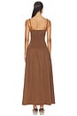 view 3 of 3 Lelessa Maxi Dress in Chocolate