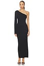 view 2 of 4 MAXI VESTIDO PUNTO SELMA in Black