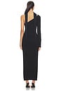 view 4 of 4 MAXI VESTIDO PUNTO SELMA in Black