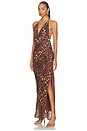view 2 of 3 Johanna Leopard Maxi Dress in Leopard