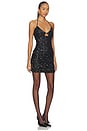 view 2 of 4 VESTIDO ADELYN SEQUIN MINI in Black