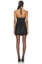 view 3 of 4 VESTIDO ADELYN SEQUIN MINI in Black