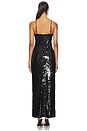 view 3 of 4 VESTIDO TORI SEQUIN MAXI in Black