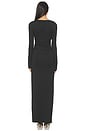 view 3 of 4 Ashley Scoop Neck Maxi Dress in Black