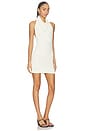 view 1 of 4 Sonia High Neck Mini Dress in Off White