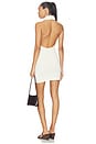 view 4 of 4 Sonia High Neck Mini Dress in Off White