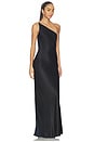 view 2 of 3 Aubrey Cowl Back Maxi Dress in Black