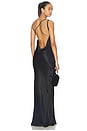 view 3 of 3 Aubrey Cowl Back Maxi Dress in Black