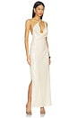 view 1 of 5 Johanna Sequin Maxi Dress in Cream