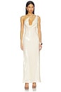 view 2 of 5 Johanna Sequin Maxi Dress in Cream