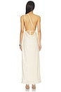 view 4 of 5 Johanna Sequin Maxi Dress in Cream