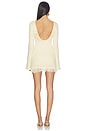 view 3 of 4 Monroe Multiway Knit Mini Dress in Champagne