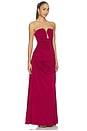 view 2 of 3 VESTIDO LILANA MAXI in Cherry