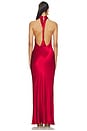 view 3 of 4 VESTIDO NARA MAXI in Deep Red