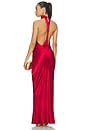 view 4 of 4 VESTIDO NARA MAXI in Deep Red