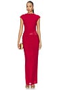 view 1 of 4 VESTIDO LORELAI MAXI in Deep Red