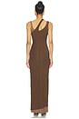 view 3 of 3 ROBE CHANTARA MAXI in Mocha
