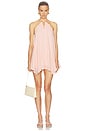 view 1 of 3 Adrina Mini Dress in Peach