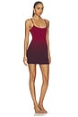 view 2 of 4 Odessa Knit Mini Dress in Plum Ombre