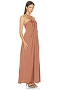 view 2 of 3 VESTIDO CALANA MAXI in Copper