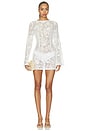 view 1 of 4 VESTIDO LAILANI LACE MINI in White