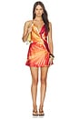 view 1 of 3 VESTIDO CATTLEYA COWL MINI in Floral