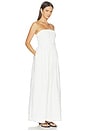 view 2 of 4 ROBE INES STRAPLESS MAXI in White