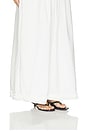 view 4 of 4 ROBE INES STRAPLESS MAXI in White