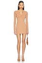 view 1 of 3 ROBE VEDA KNIT MINI in Clay
