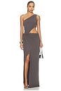 view 1 of 4 VESTIDO ORLA MAXI in Charcoal