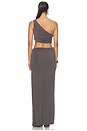 view 4 of 4 VESTIDO ORLA MAXI in Charcoal