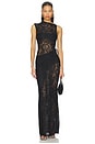 view 1 of 5 VESTIDO KAVEN MAXI in Black
