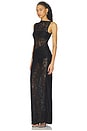 view 3 of 5 VESTIDO KAVEN MAXI in Black