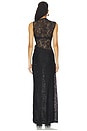 view 4 of 5 VESTIDO KAVEN MAXI in Black