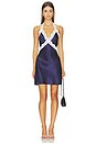 view 1 of 3 VESTIDO TAYA MINI  in Navy