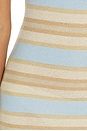 view 4 of 4 VESTIDO MALINA SHIMMER MAXI  in Blue Stripe