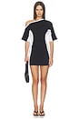 view 1 of 3 Orsino Off Shoulder Mini Dress in Black 
