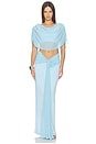 view 1 of 4 Marnie Reversible Maxi Dress in Blue