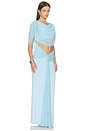 view 3 of 4 Marnie Reversible Maxi Dress in Blue