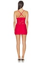 view 3 of 4 Sofie Lace Mini Dress in Red