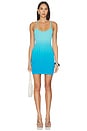 view 1 of 4 ROBE ODESSA KNIT MINI  in Azure Ombre